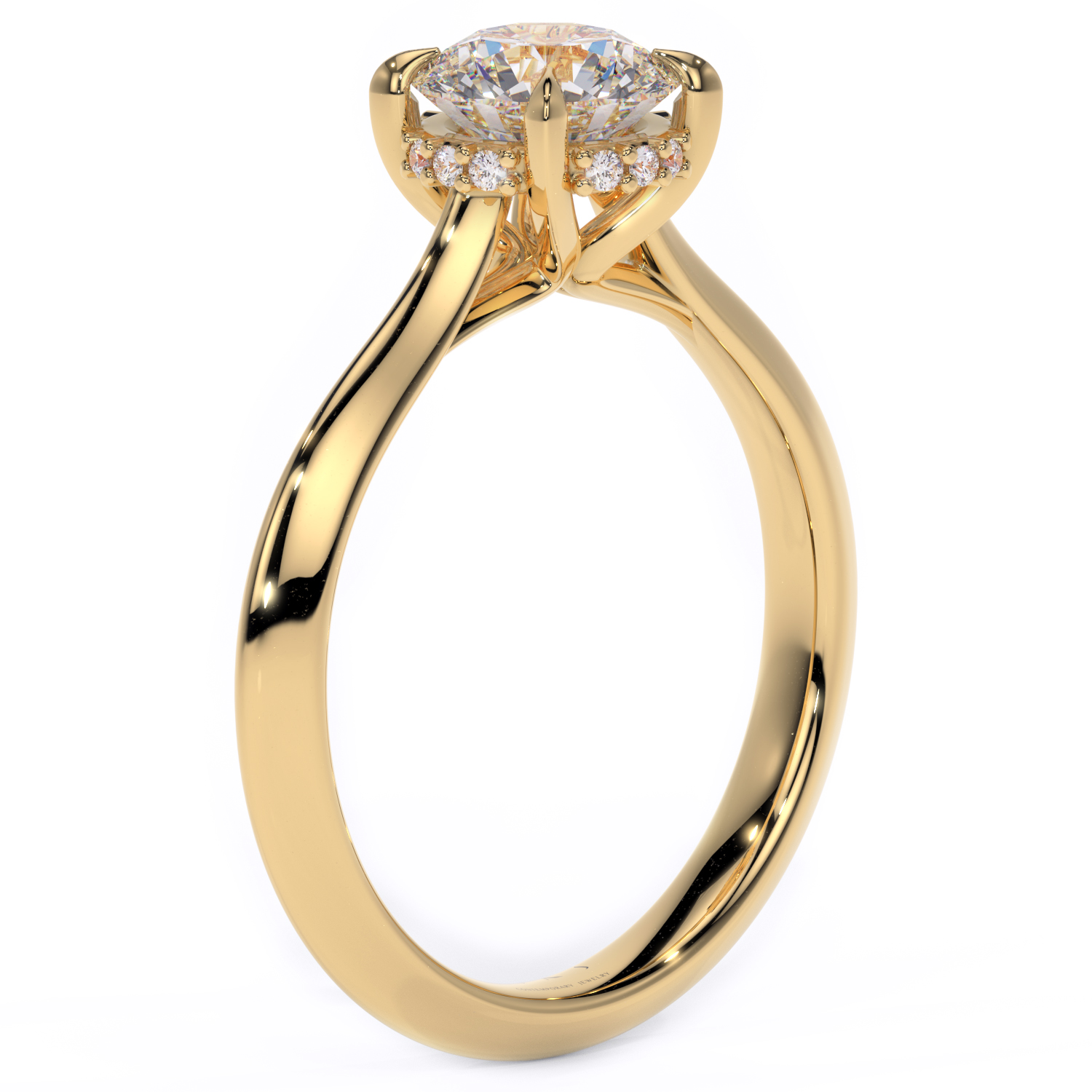 inel de logodna din aur cu diamante naturale diamante crescute in laborator lcmh186 gl3