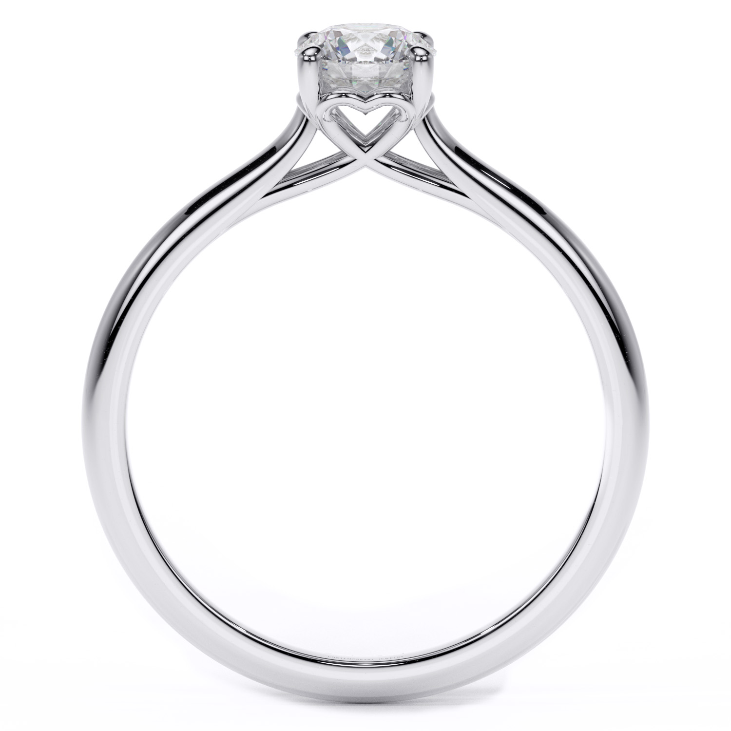 inel logodna aur cu diamante lab grown diamante naturale diamante cultivate in laborator round cut lcmh63rotund al2