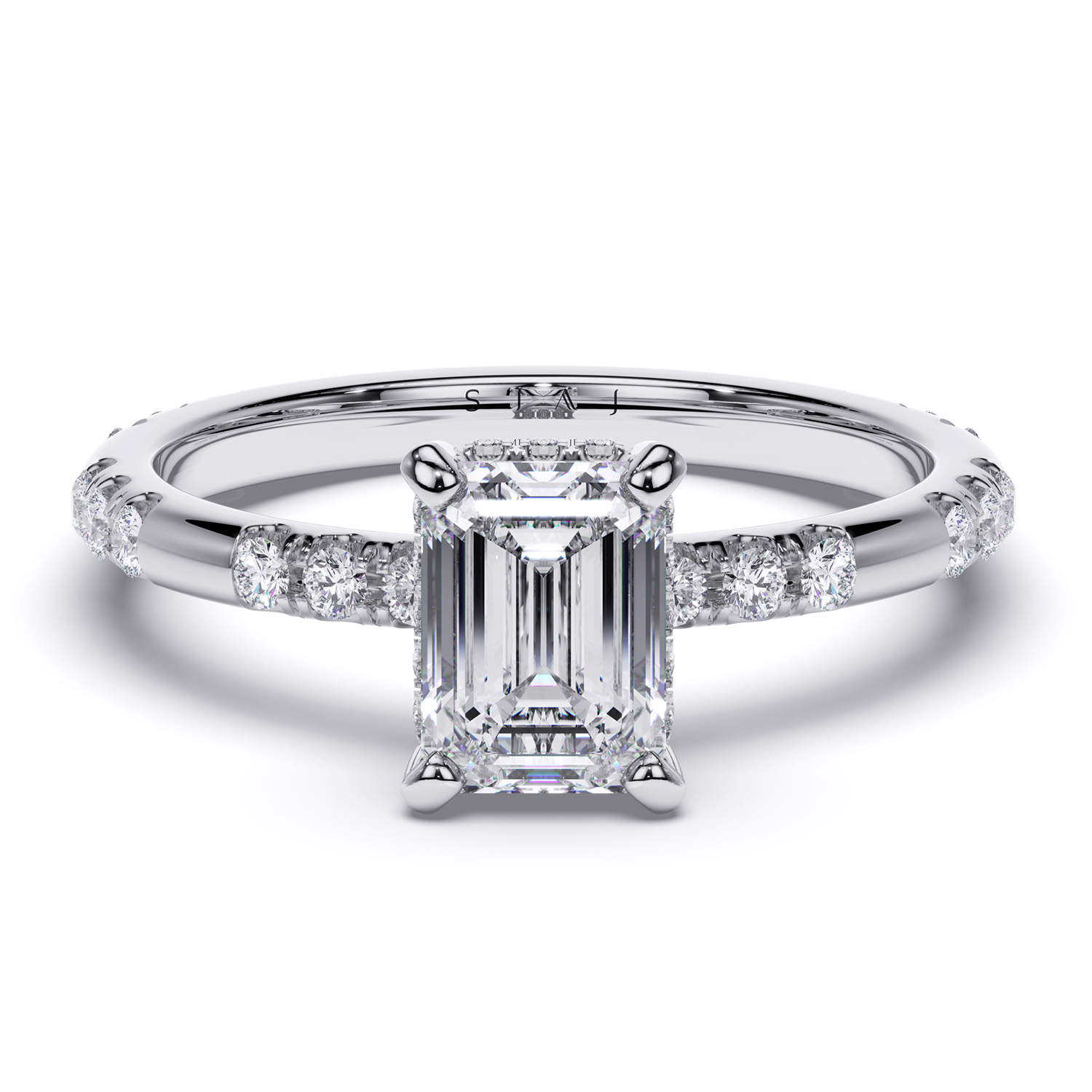 inel de logodna cu diamant natural diamante crescute in laborator lab grown diamonds lcmh125 al3nou