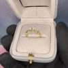 Inel De Logonda Cu Design floral natural Diamant Natural Diamant Crescut In Laborator lab grown Lcmh161 real