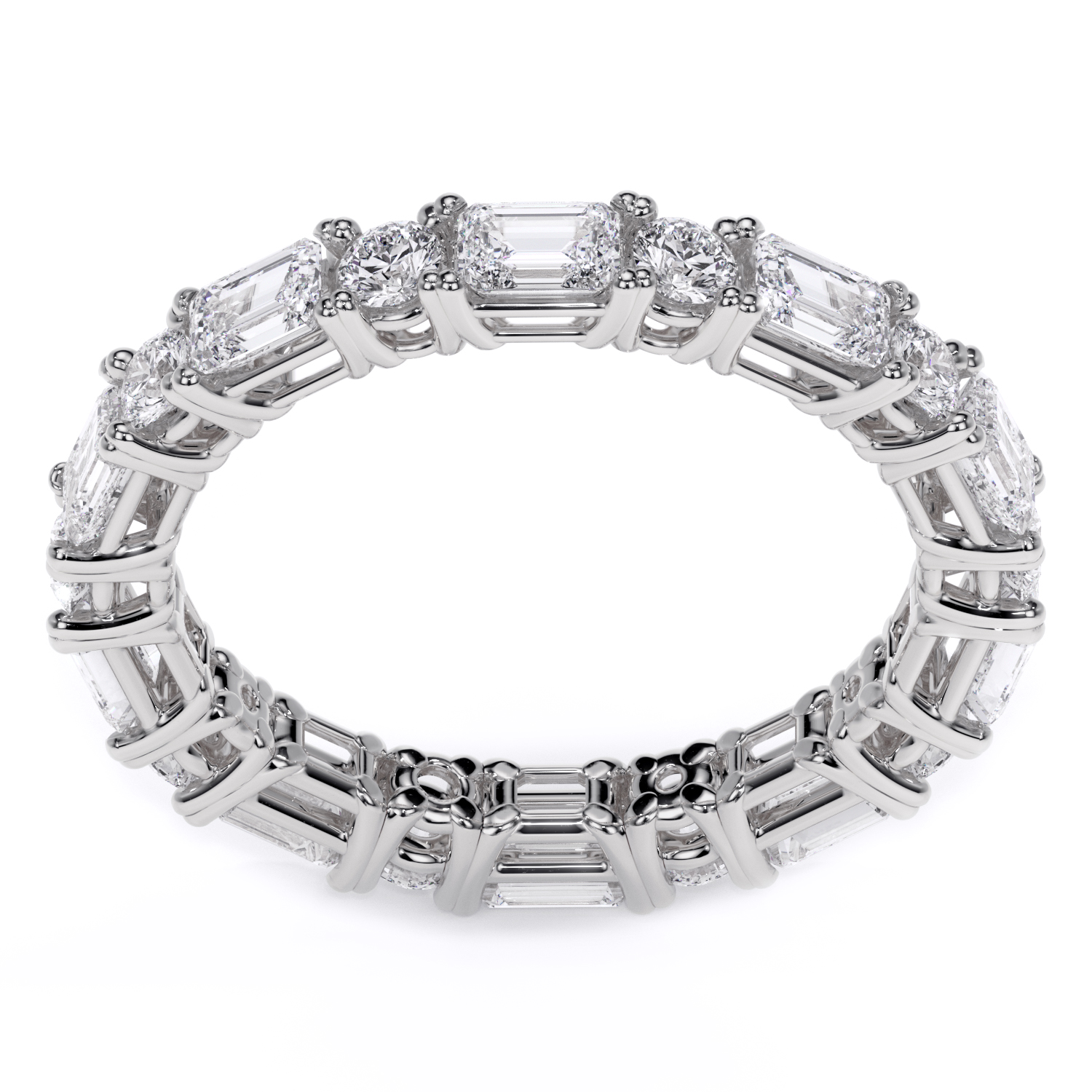 Inel eternity din aur 18K - 2.0ct - Nasri