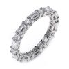 Inel Eternity Aur Cu Diamante Naturale Diamante Crescute In Laborator Lab Grown Eternity Lcmh41 al2