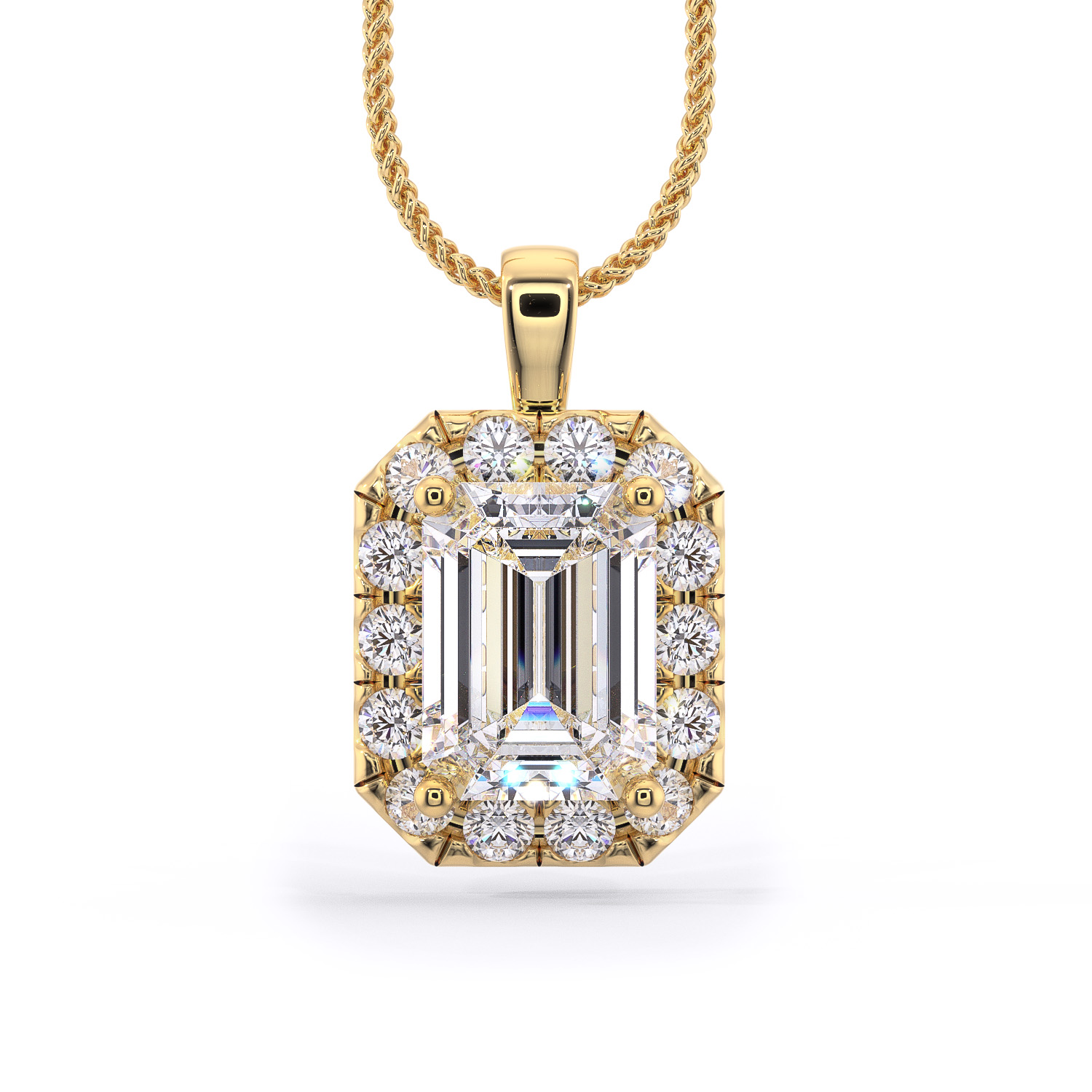 Pandantiv din aur 18K – 1.35ctw – Ona