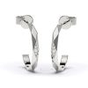 cercei din aur cu diamant natural diamant lab grown diamant cultivat in laborator lcmh137c al thumb