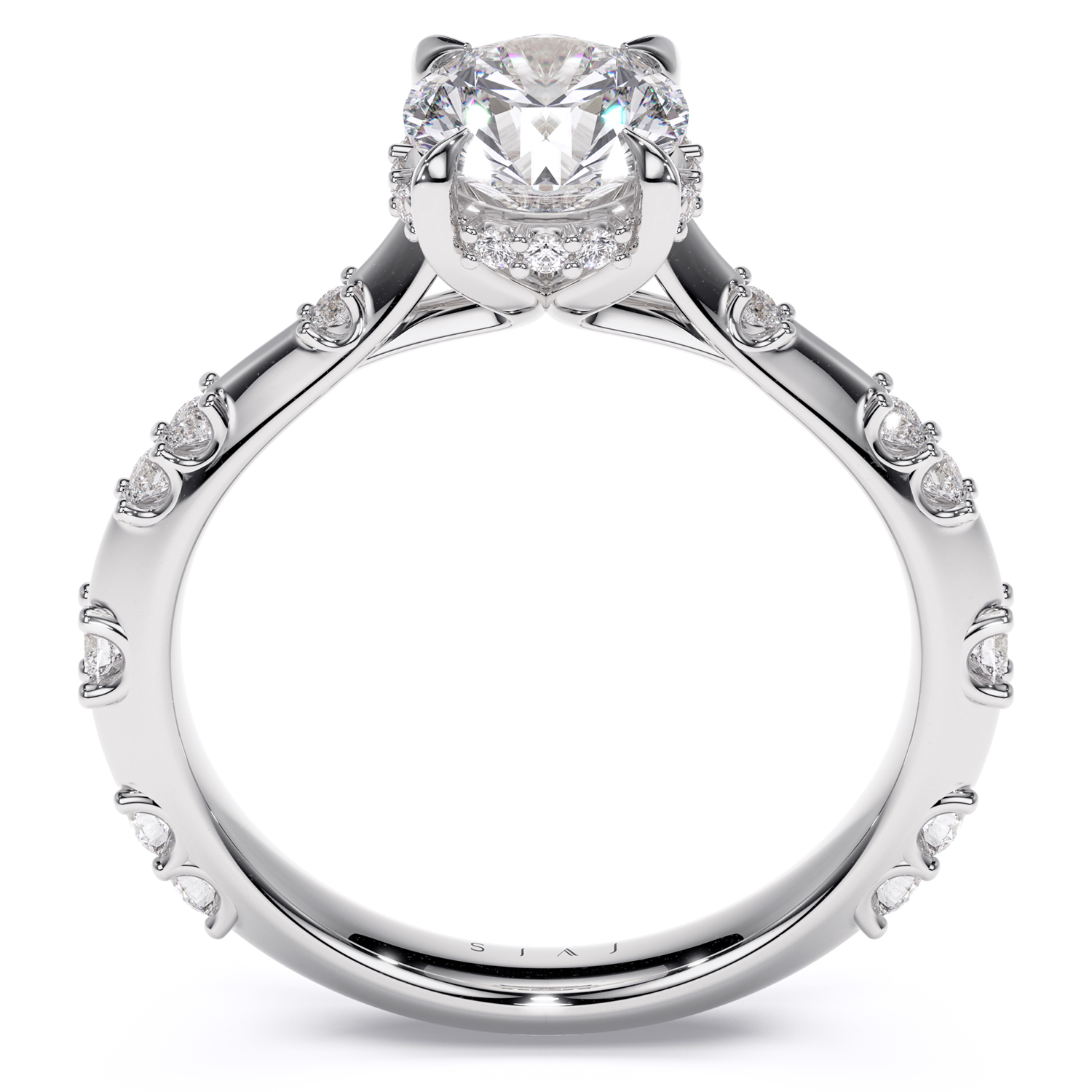 Inel din aur 18K cu diamante lab-grown – 1.25ctw – Luminous