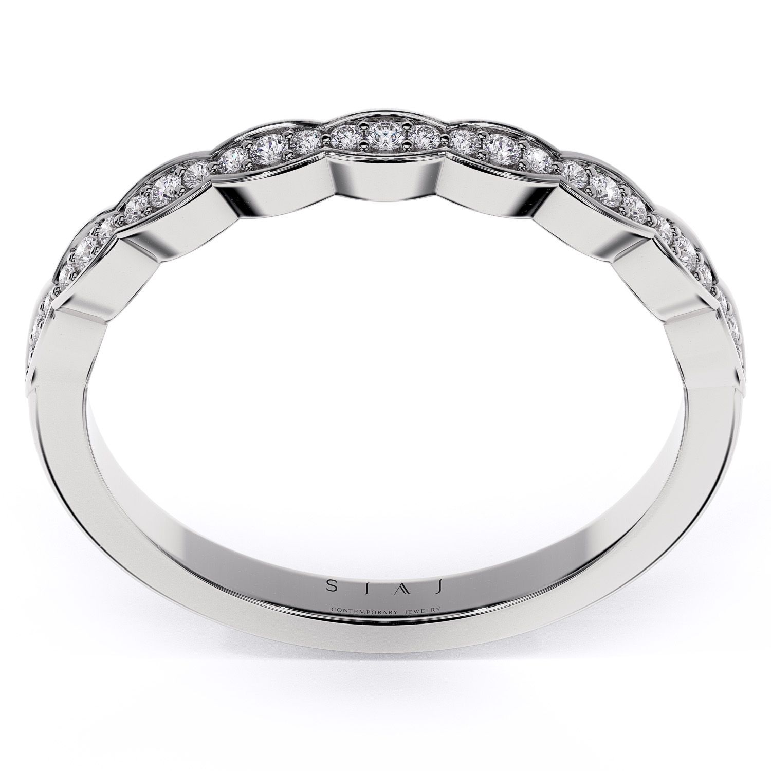 Inel din aur 18K – 0.14ctw- Petalv