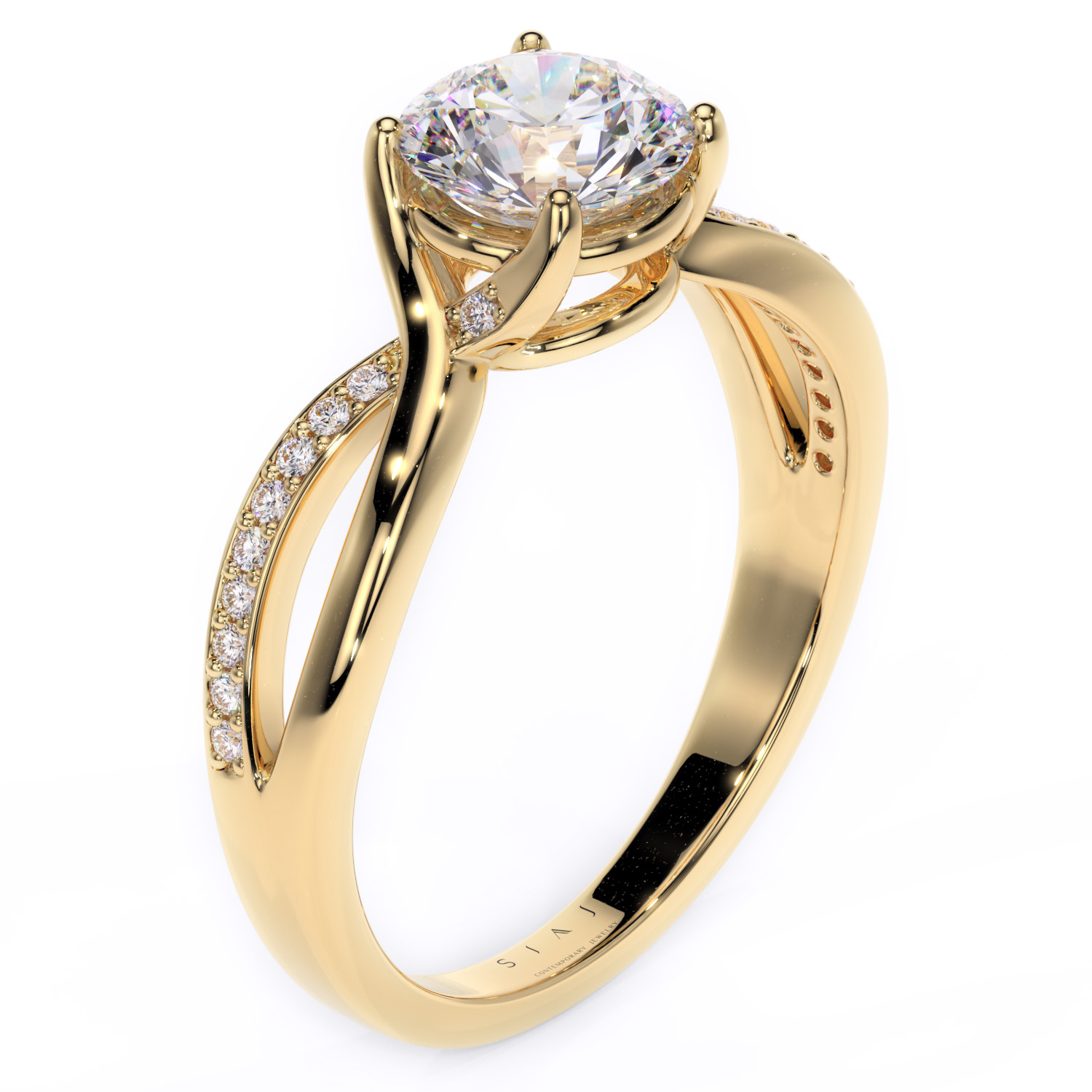 inel emerald cut logodna diamante lab grown diamante naturale crescute in laborator diamante lcmh189 gl2