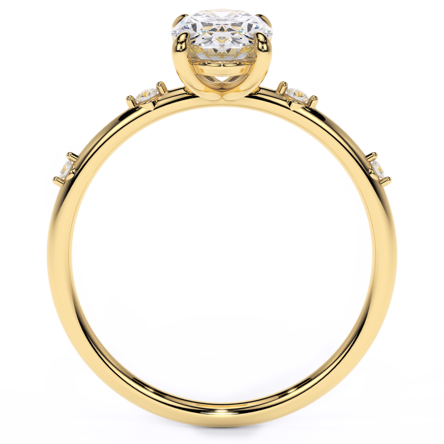 inel de logodna din aur cu diamant oval cut diamante lab grown diamante naturale lcmh197 gl2