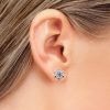 cercei studs diamante naturale diamante crescute in laborator lab grown diamonds sc250 al onb n
