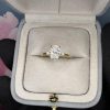inel de logodna din aur cu diamant oval cut diamante lab grown diamante naturale lcmh197 real