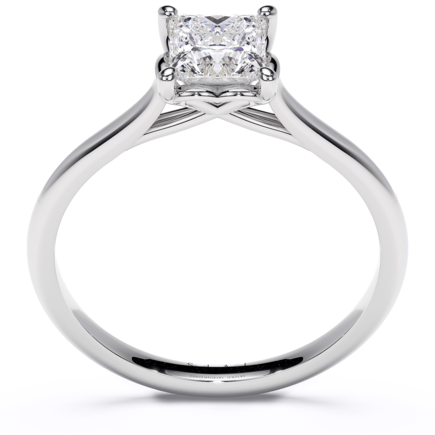 Inel din aur 18K cu diamante lab-grown - 1.11ct - Mon