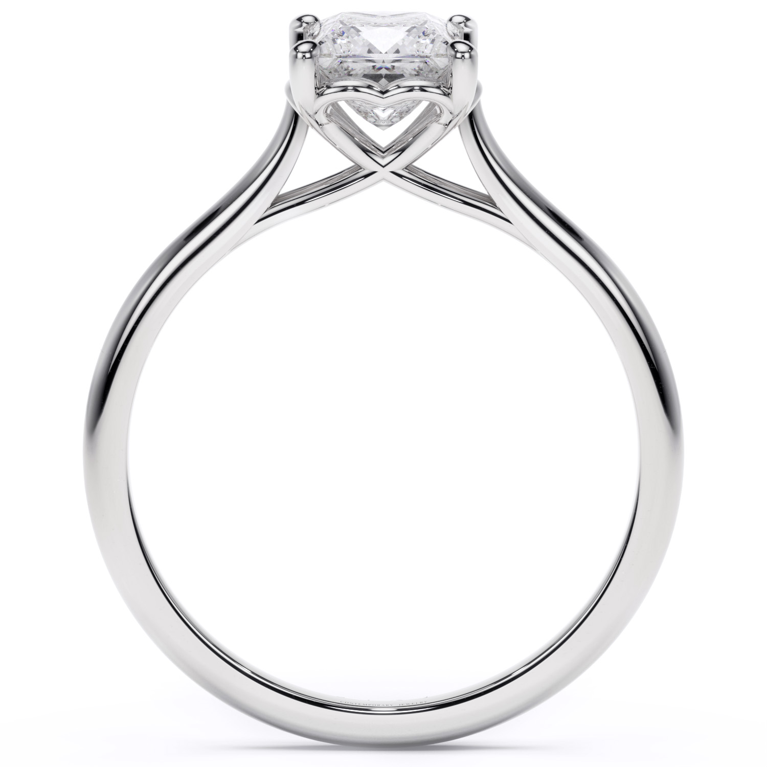 inel logodna cu diamante lab grown diamante natural princess cut lcmh63al 2