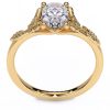 inel cu design floral engagement ring oval cut diamant oval diamant natural diamant cultivat in laborator lcmh204 gl1