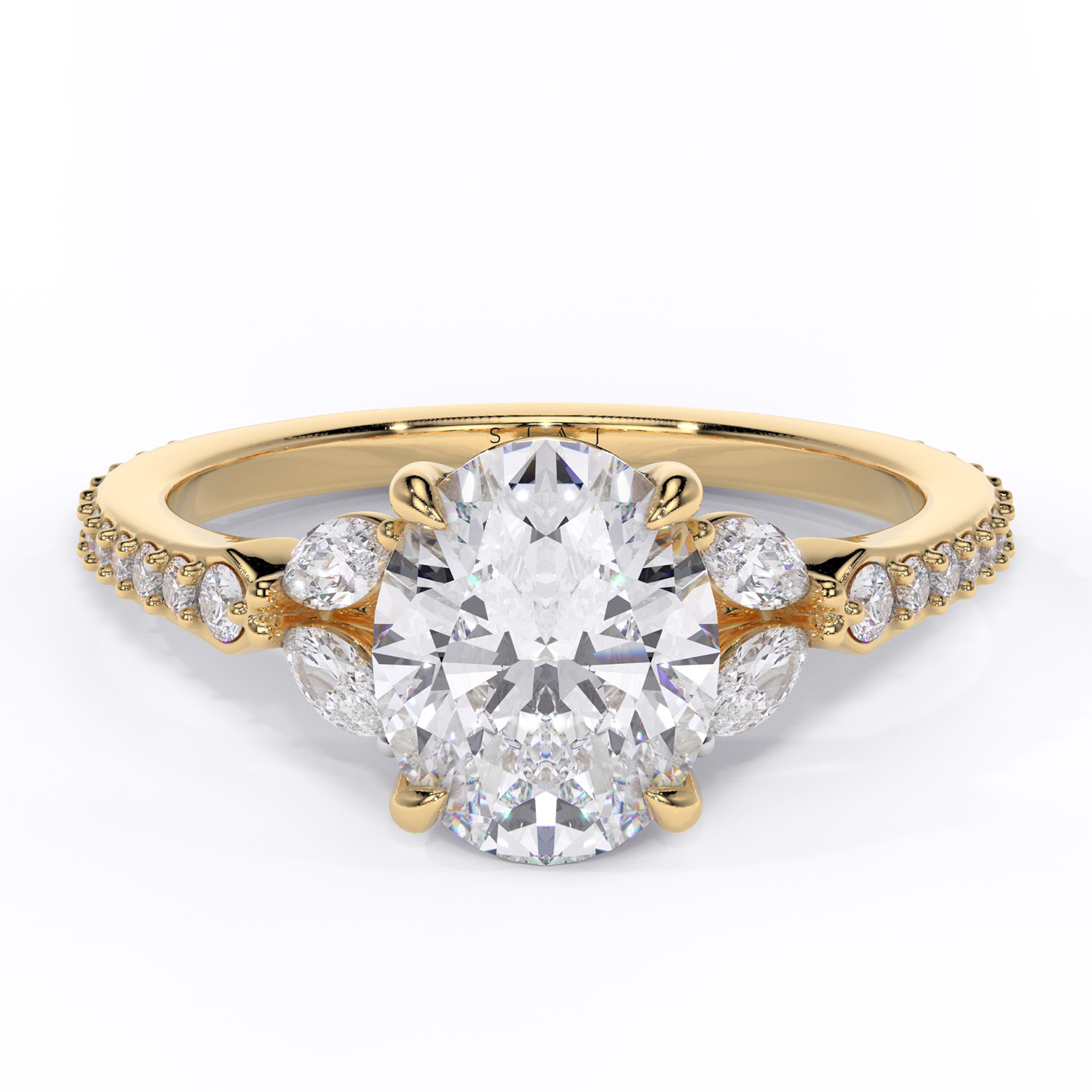 inel cu diamante de logodna diamante naturale diamante crescute in laborator lab grown diamonds lcmh214 gl3