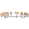 bratara din aur forme diferite diamante naturale crescute in laborator diamond bracelet different shapes lcmh215br d gl1