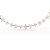 colier diamante diferite forme neckalce different shapes diamonds lab grown diamonds diamante crescute in laborator lcmh215colier gl3