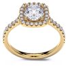 inel logodna halo diamante crescute in laborator diamante naturale engagement ring halo ring lcmh223 gl nou