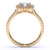 inel logodna halo diamante crescute in laborator diamante naturale engagement ring halo ring lcmh223 gl2