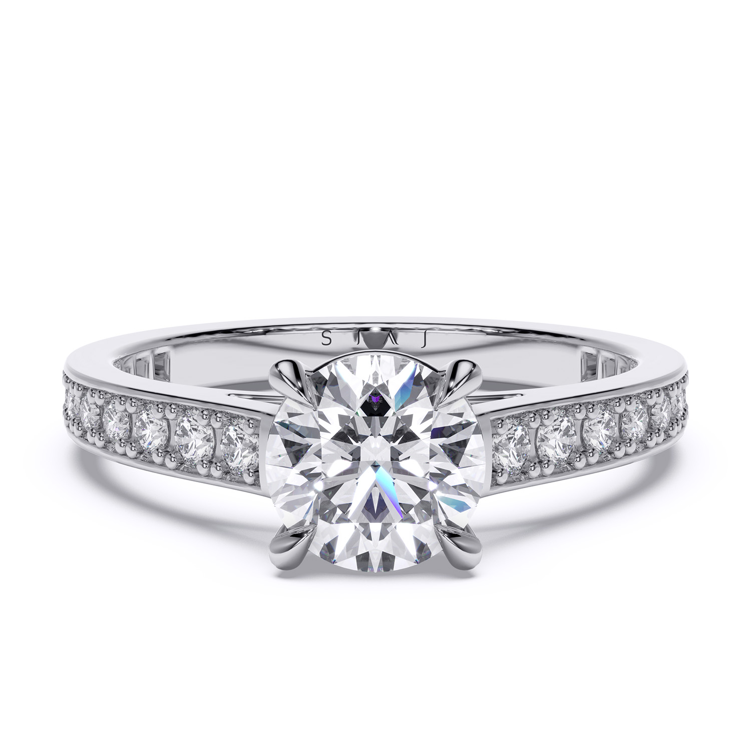 inel cu diamant round diamond cut de logodna diamante naturale diamante crescute in laborator lab grown diamonds lcmh210r al3