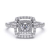 inel din aur cu diamante crescute in laborator diamante naturale inel de logodna lcmh57al 3