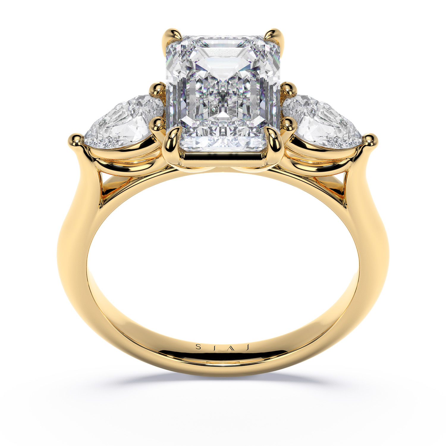 Inel din aur 18K cu diamante lab-grown – 3.2ctw – Mirari