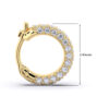 cercei versatili din aur cu diamante naturale diamante lab grown diamante crescute in laborator lcmh238 gl2