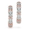 Cercei din aur 18kt cu diamante lab grown Merimac 2
