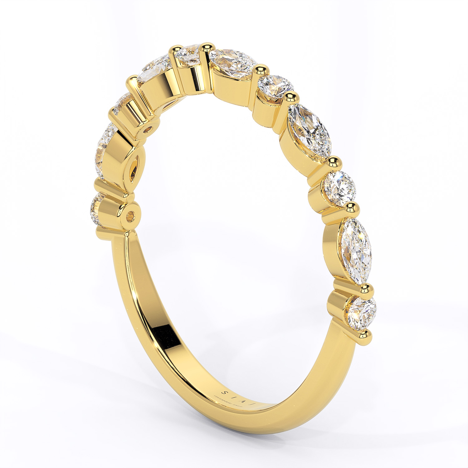 Inel De Logodna Cu Diamante Natural Diamante Crescute In Laborator Lab Grown Diamonds Lcmh180v gl2