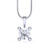 Pandantiv din aur alb cu diamant cvd Joy II