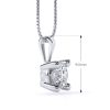 Pandantiv din aur alb cu diamant cvd Joy II 1