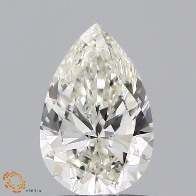 632474399 Diamant Lab Grown PEAR VVS2