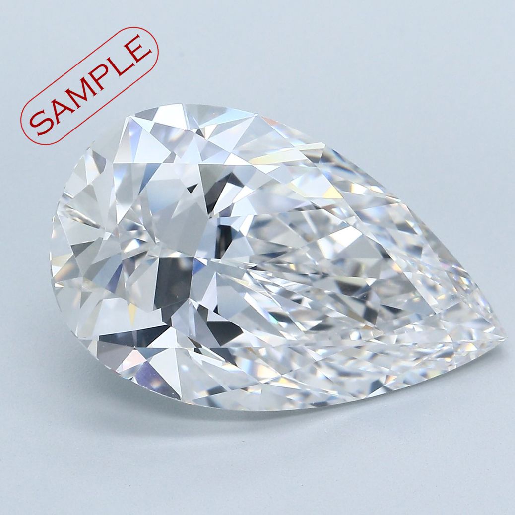 LG640437929 Diamant Lab Grown PEAR VVS2