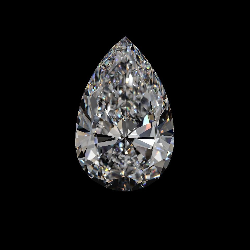 navkargemsandjewelsZ1 Diamant Lab Grown PEAR VVS2