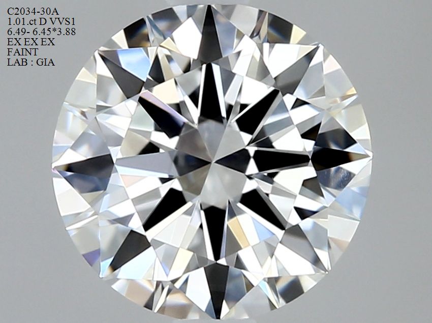 1439815761 Diamant Natural ROUND VVS1