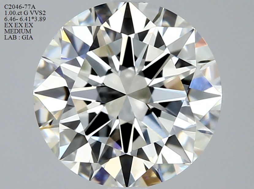 1447250004 Diamant Natural ROUND VVS2