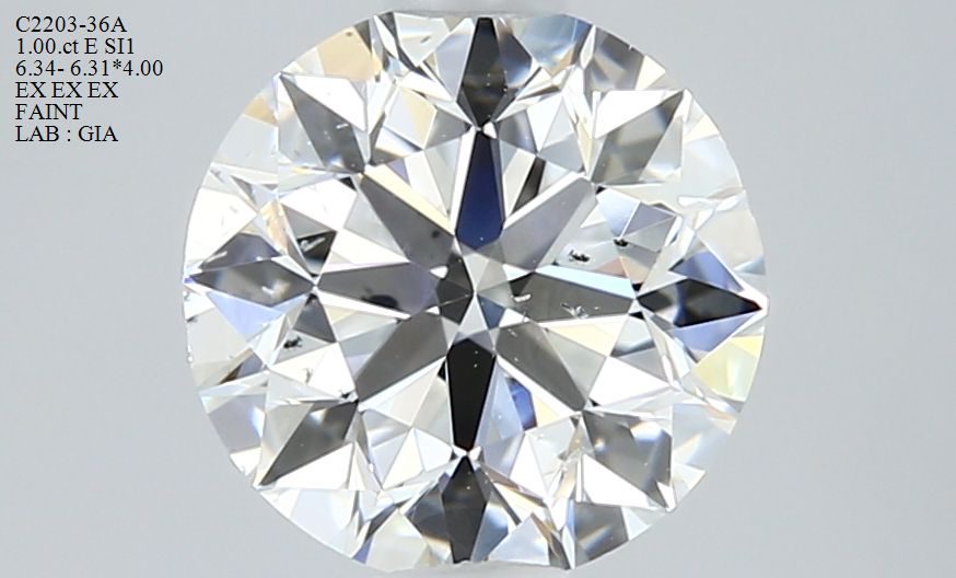 1455838547 Diamant Natural ROUND SI1