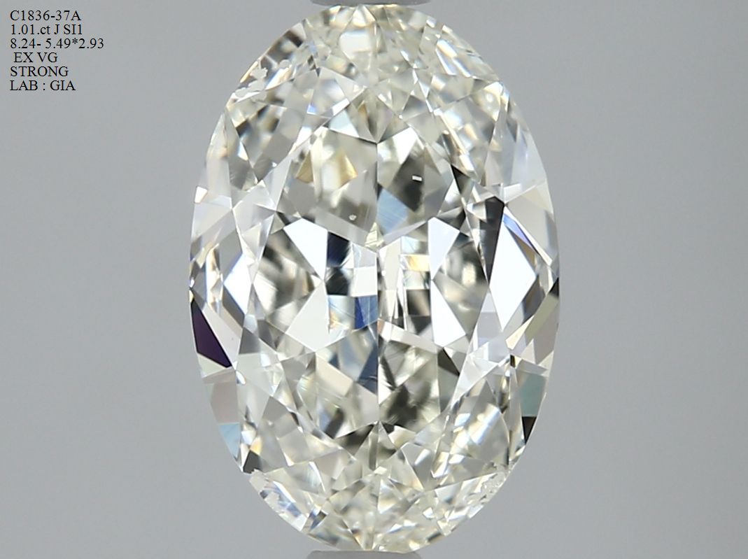 2416086553 Diamant Natural OVAL SI1