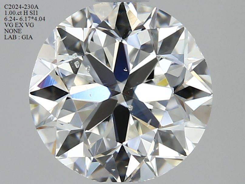 2428663510 Diamant Natural ROUND SI1