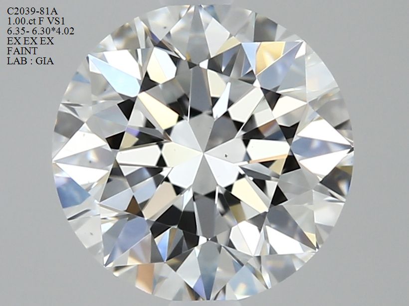 2436815546 Diamant Natural ROUND VS1