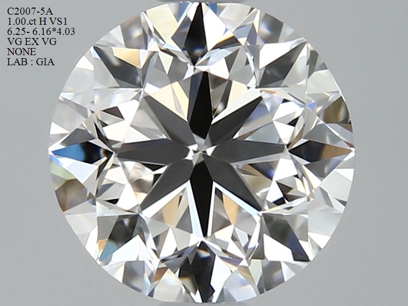 3425261523 Diamant Natural ROUND VS1