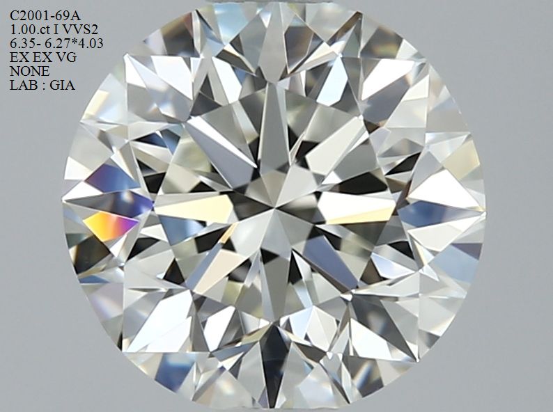 5413875766 Diamant Natural ROUND VVS2
