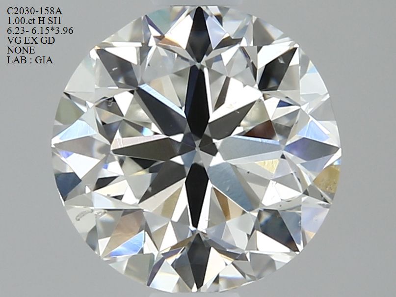 5433345009 Diamant Natural ROUND SI1