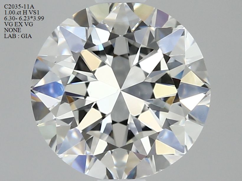 5436614372 Diamant Natural ROUND VS1