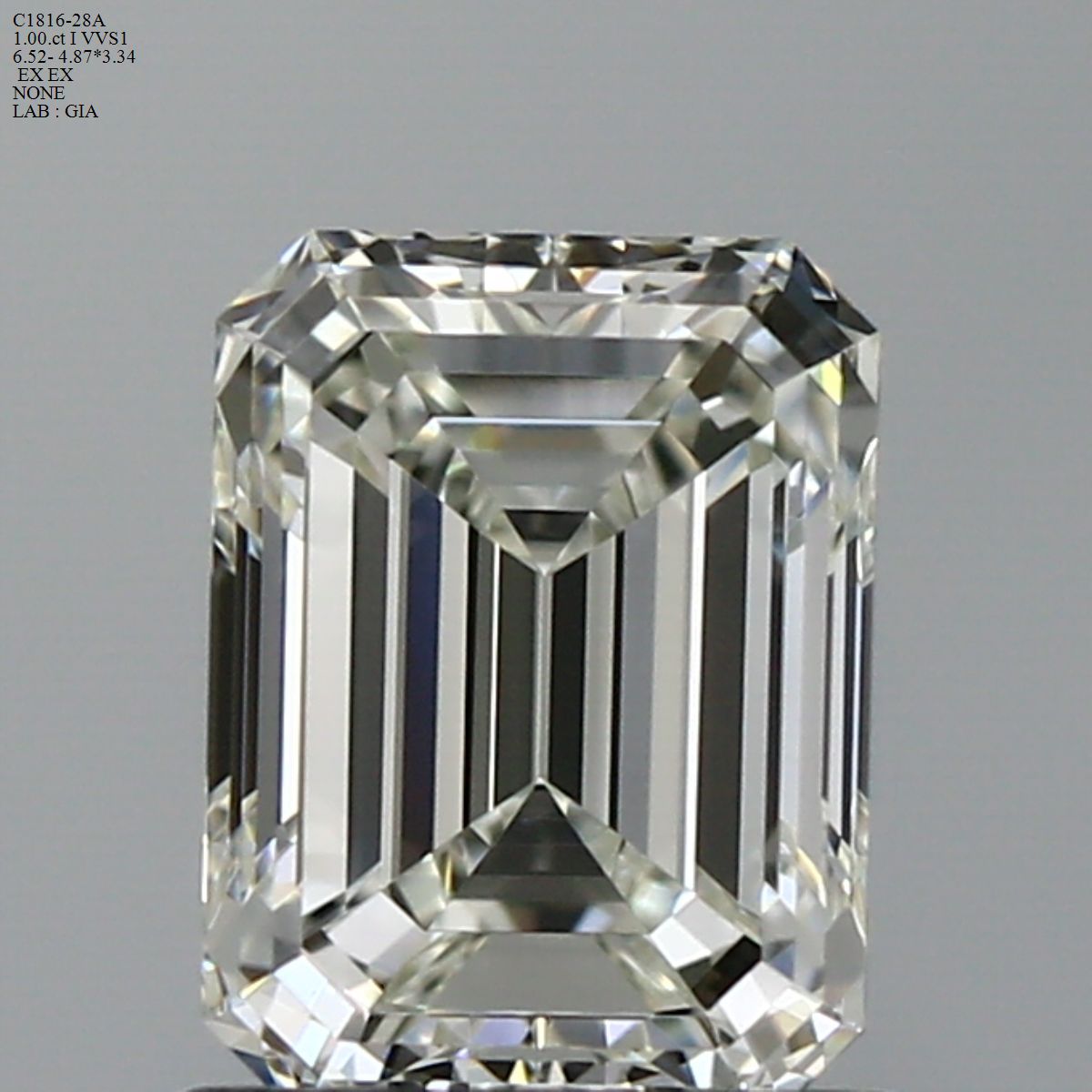 6385531017 Diamant Natural EMERALD VVS1