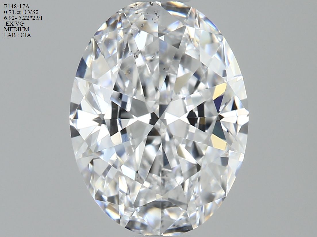 6425931918 Diamant Natural OVAL VS2