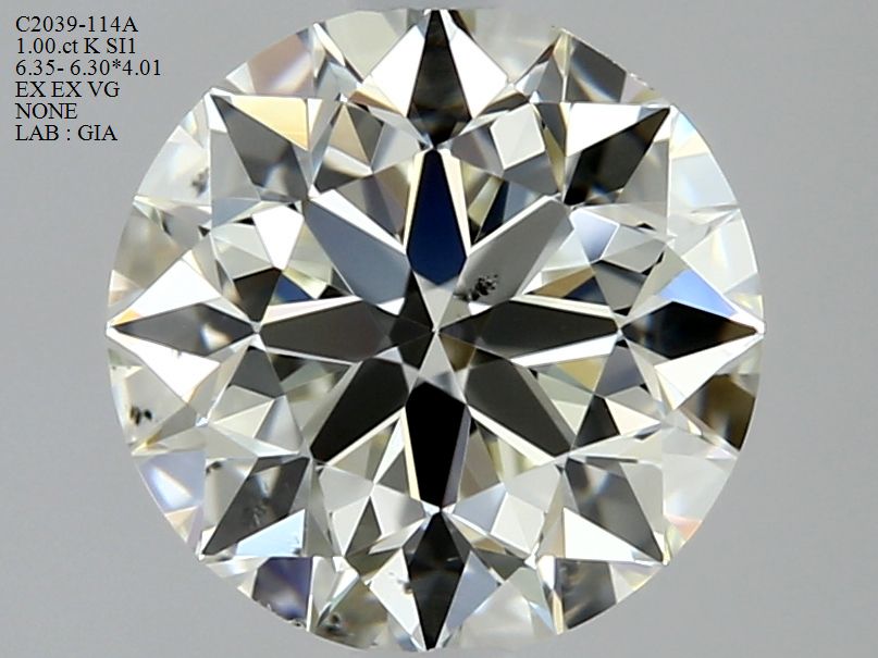 6432614354 Diamant Natural ROUND SI1