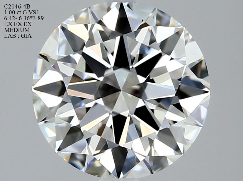 6445198085 Diamant Natural ROUND VS1