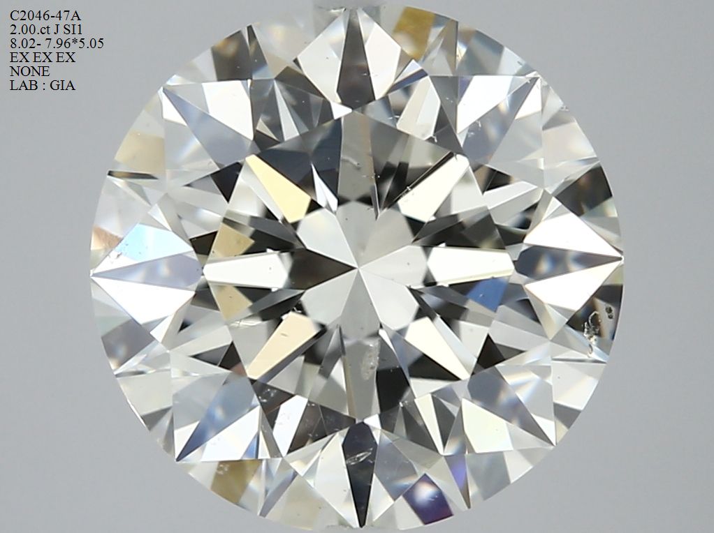 6445444125 Diamant Natural ROUND SI1