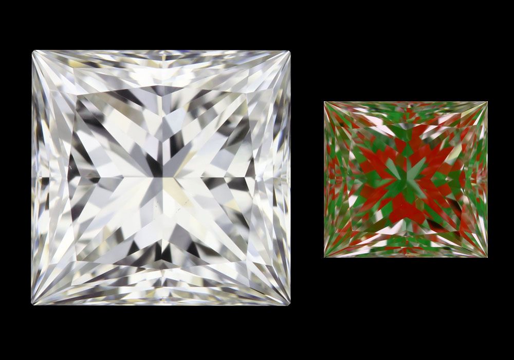 7413390381 Diamant Natural PRINCESS VVS2