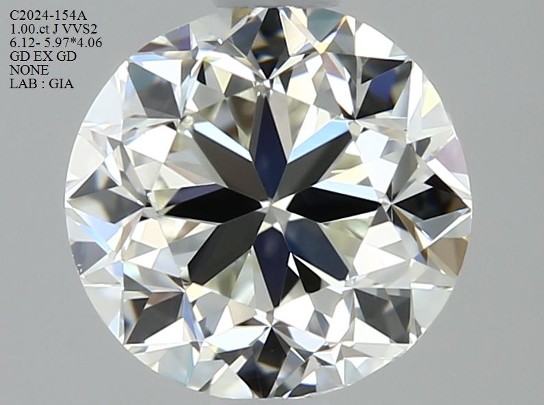 7428666171 Diamant Natural ROUND VVS2